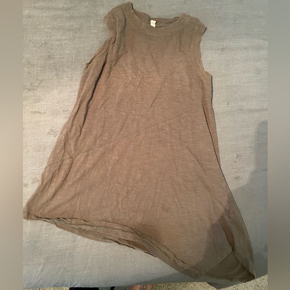 Sage green tank top
